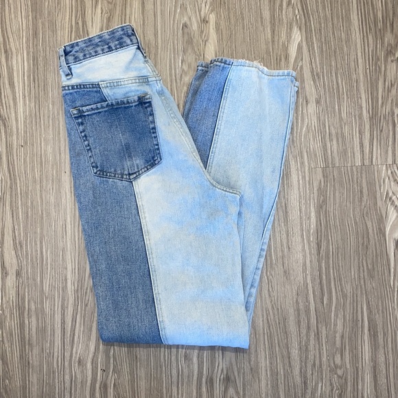 PacSun 90s Boyfriend Jeans in Colorblock Wash - Picture 5 of 5